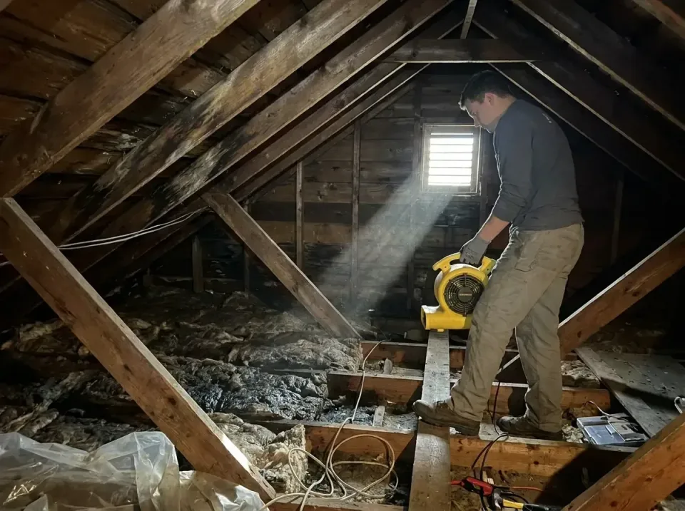 attic-water-damage-drying-proc-007 — frequently asked questions, Emergency Water Extraction & 24/7 Flood Response in Paramus…